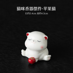 艾格辰 创意陶瓷小猫咪线香插