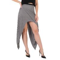 BURBERRY 女士 Gingham Check Back Tie Skirt