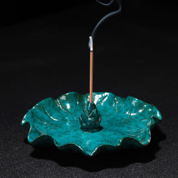 艾格辰 禅意莲花陶瓷香插