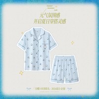 移动端、88VIP:宫蝶 米菲云朵棉卡通 短袖 家居服套装