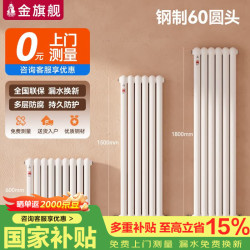 旗舰 金旗舰家用暖气片全屋采暖家装客厅钢制散热器水暖暖气片可定制钢制