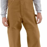 carhartt Duck Bib Overalls 无衬里 男士背带裤