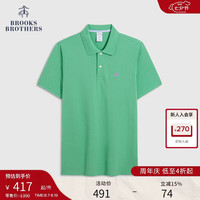 Brooks Brothers [京东独家][珠地网眼]男士春夏新款纯棉短袖polo-BB100219579P1