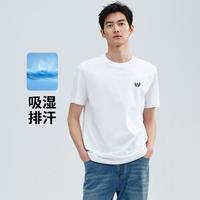navigare 男士凉感透气短T恤