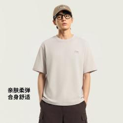 李宁 短袖T恤男士女士运动T恤男女冰感透气舒适情侣短t运动服