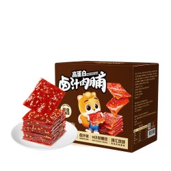 三只松鼠 开袋即食 肉脯  卤香味 301-500g 包装