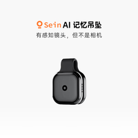 SeinPAI Al记忆吊坠赛博玉佩 自动生成日记海报 智能配饰情绪追踪麦克风收音录音 曜黑 生活主理人礼物