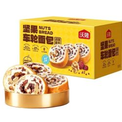 沃隆 车轮面包500g