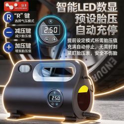 HELLOLEIBOO 高压插电式打气泵 12V车载充气泵