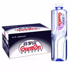 百岁山 24瓶装348ml矿泉水整箱天然矿泉水商务会议家用接待可开发票整 百岁山348ml*24瓶