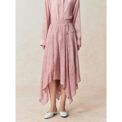 太平鸟 春秋无弹新中式半截裙女