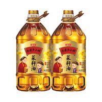 移动端：外婆乡小榨 金龙鱼外婆乡小榨菜籽油菜油6.28L*2桶