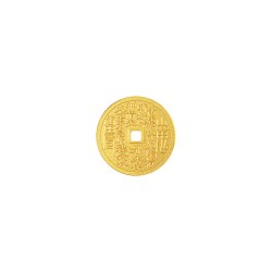 老庙黄金 护佑平安吉祥 铜钱摆件
