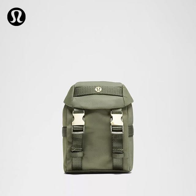 lululemon Wunderlust Nano 收纳包 月桂绿/金 O/S