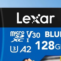 雷克沙 128GB TF卡 V30 A2 读160MB/s 蓝色