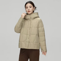 88VIP：雪中飞 女士短款连帽羽绒服