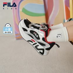 FILA 儿童童鞋跑步鞋2025年夏季新款男小童儿童运动鞋跑鞋MIND 黑/斐乐白-BW 31