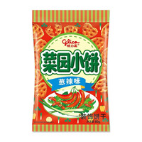 格力高 休闲零食 菜园小饼葱辣味80g