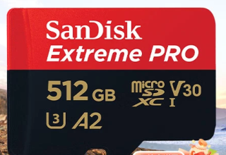 闪迪 Extreme PRO 至尊超极速系列 Micro-SD存储卡 512GB (UHS-I、V30、U3、A2)