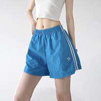 移动端：木昱子 女士休闲阔腿短裤 X6225