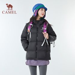 骆驼 户外羽绒服防风保暖面包服