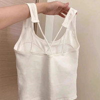 其他品牌 胖mm美背文胸打底背心 76745