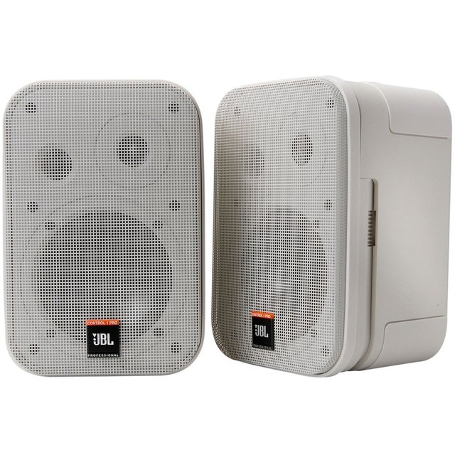 JBL 2分频小巧型音箱(一对) Control 1 PRO-WH