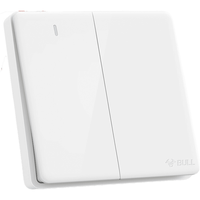 BULL 公牛 G28K211C 二开单控开关 珍珠白 暗装
