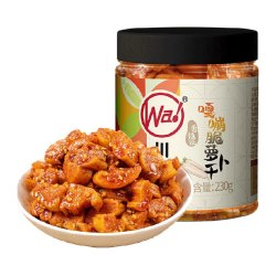 川娃子 麻辣香脆萝卜咸菜下饭菜 拌饭拌面泡咸菜酱 嘎嘣脆萝卜干230g