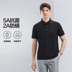 SEVEN 男士短袖POLO衫