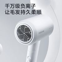 飞科 负离子 电吹风机  珍珠白