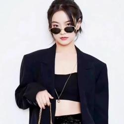 CELINE 凯旋门 复古椭圆太阳镜 CL40235U