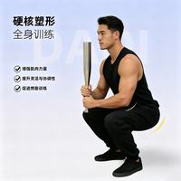大七匠 棒铃健身棒伊朗棒304不锈钢锤铃钢格斗男士力量综合训练健身器材 棒铃/伊朗棒 2KG