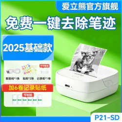 PeriPage 迷你错题打印机错题整理免抄神器小学生初中生高中生专用便携高清家用可黏贴高清口袋热敏打印机P21
