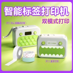 PeriPage 标签打印机家用手持便携式蓝牙迷你小型热敏打价格价签智能标签机便签名字防水姓名贴纸打印机P11