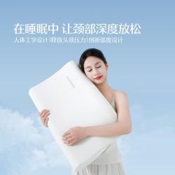 水星家纺 慢回弹记忆绵枕 成人护颈椎助睡眠释压枕芯