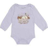 carhartt 拼单价：Carhartt 女婴 CA7162 Trail 婴儿连体衣 - 长袖