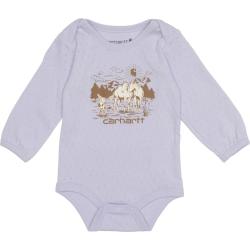 carhartt 拼单价：Carhartt 女婴 CA7162 Trail 婴儿连体衣 - 长袖
