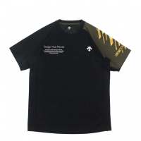 迪桑特 阿尔卑斯运动专柜限定设计 男女排球半袖训练衫