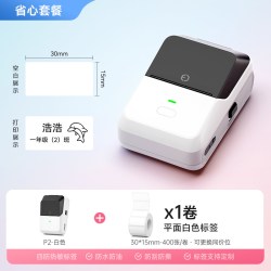 德佟数码 德佟印立方P2姓名贴打印机课程表打印机家用收纳分类标签纸打印机无需油墨批量打印内容自由编辑蓝牙便携式