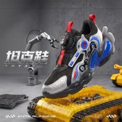 安踏 新品坦克鞋童趣闪灯鞋小童跑鞋轻便安踏男童鞋春秋旋钮儿童运动鞋