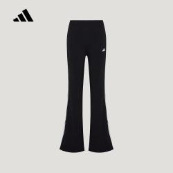 adidas 运动裤女装裤子2026秋季新款训练健身跑步透气休闲裤针织长裤