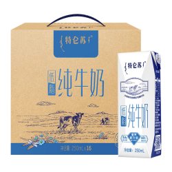 特仑苏 营养早餐 低脂纯牛奶