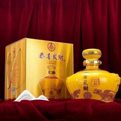五粮液 恭喜发财 52度 浓香型白酒 4斤 礼盒装