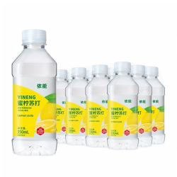 依能 苏打水饮料 350ml*12瓶 蜜柠水
