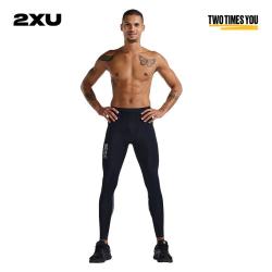 2XU Light Speed系列增强型男压缩长裤MCS进阶版跑步裤