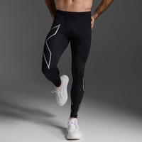 2XU Core系列压缩长裤健身裤男训练运动紧身长裤透气中压缩