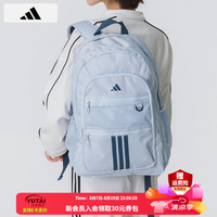 adidas 男女包休闲包 新款学生书包电脑包运动户外旅游休闲双肩背包