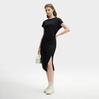 FILA 女士时尚休闲无袖针织连衣裙
