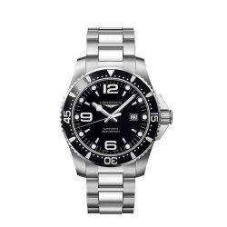 LONGINES 康卡斯系列 男士自动机械表 L3.841.4.56.6 44mm